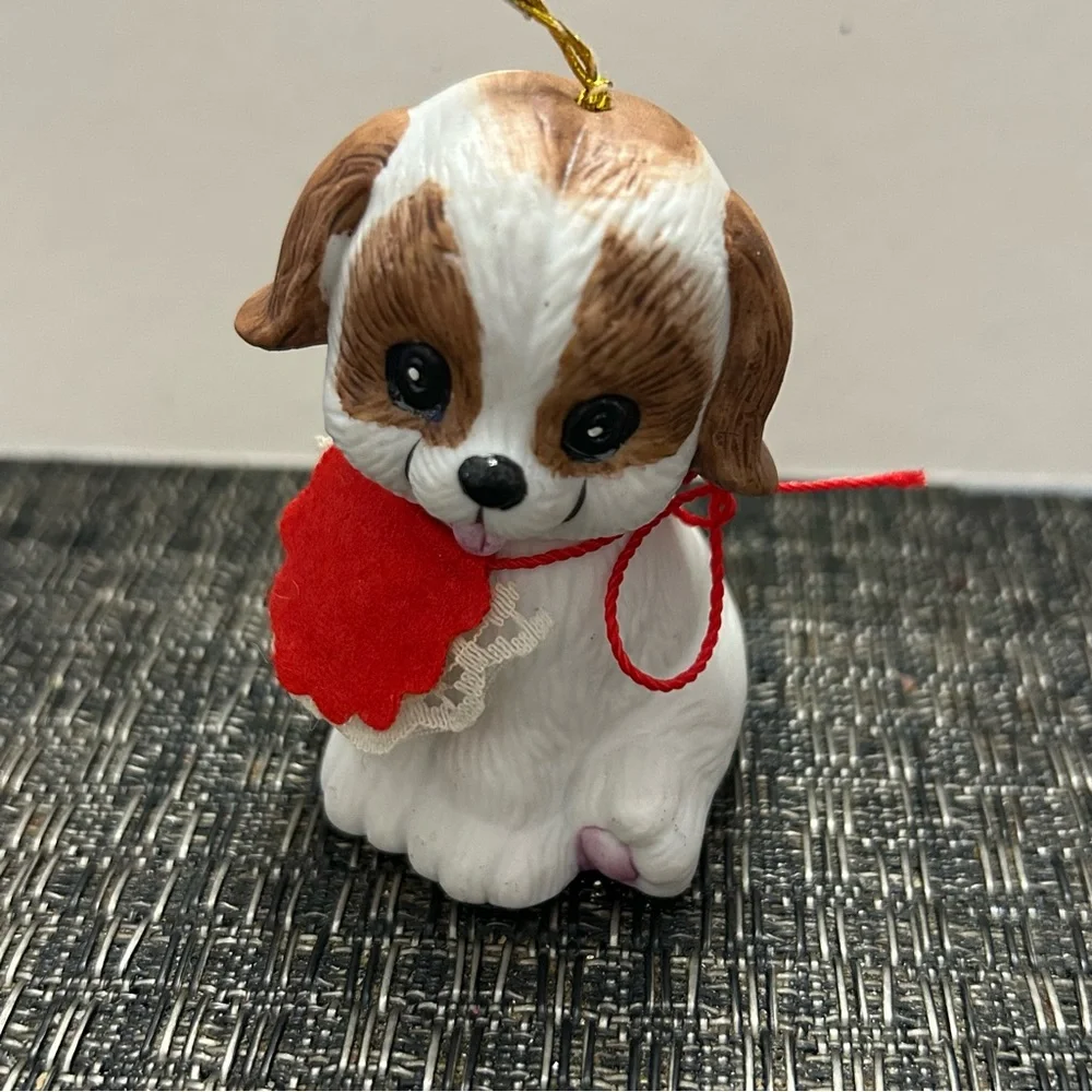 Vintage Dog Ornaments Giftco & Jasco Belles Set